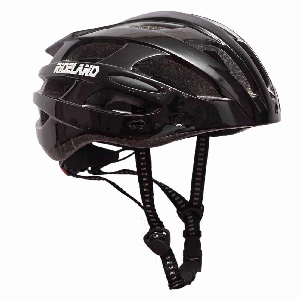 Casco de Bicicleta RIDELAND Spark Ruta M/L Glossy Black