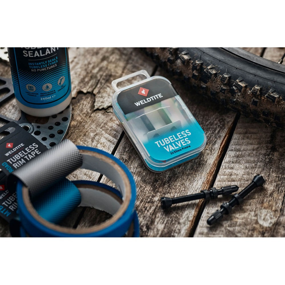 VALVULAS TUBELESS WELDTITE 2 X 55MM