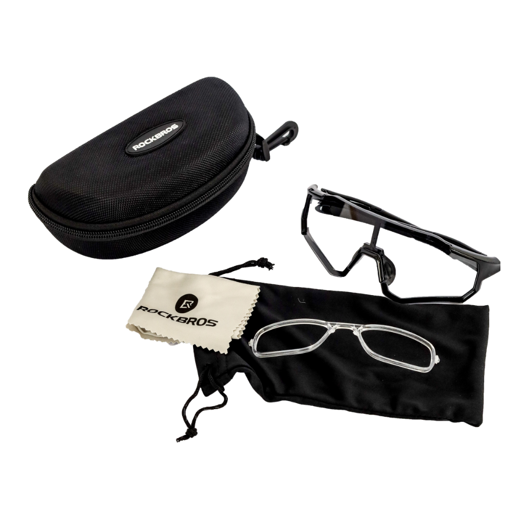 ANTEOJOS DE BICICLETA ROCKBROS K306 NEGRO