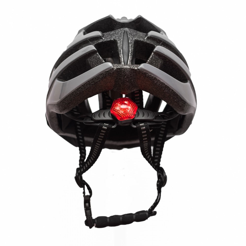 Casco de Bicicleta RIDELAND Spark Ruta M/L Glossy Gray