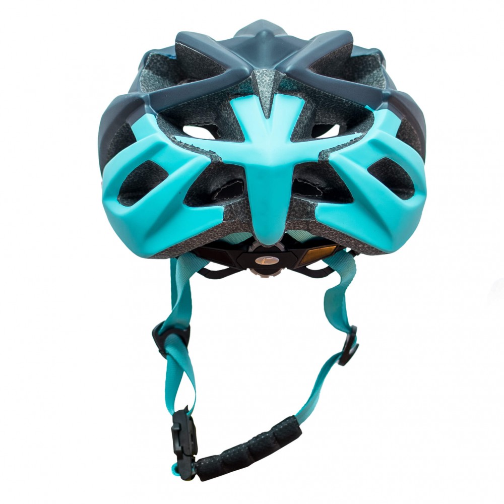 Casco de Bicicleta RIDELAND X-Tracer MTB Mujer Fidlock M/L Negro-Turqueza