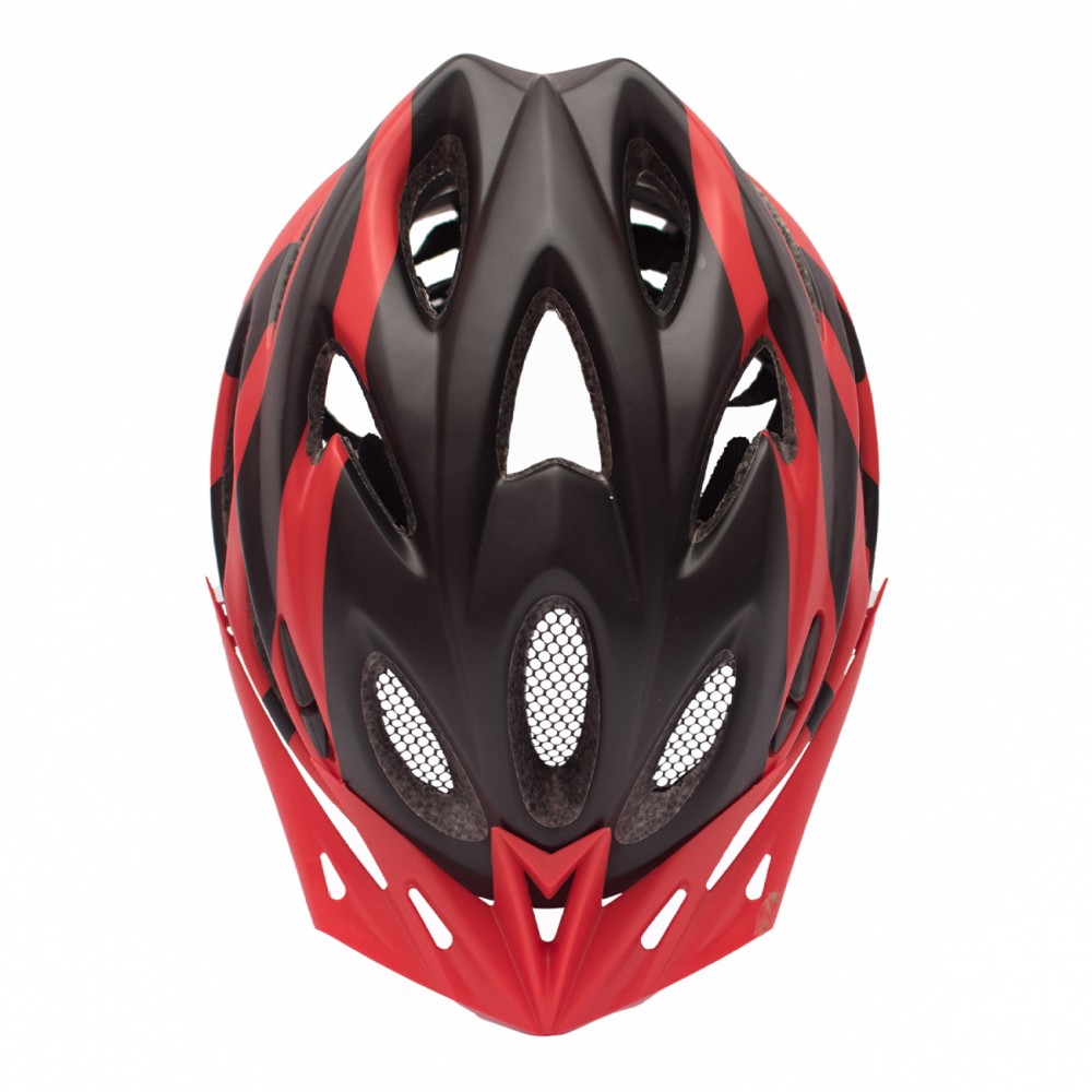Casco de Bicicleta RIDELAND Fungo MTB Black Red