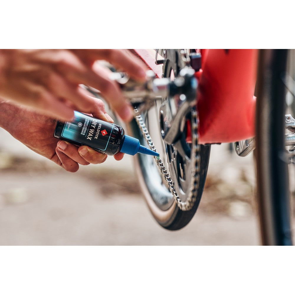 LUBRICANTE DE CADENA SECO DRY WAX WELDTITE 100 ML