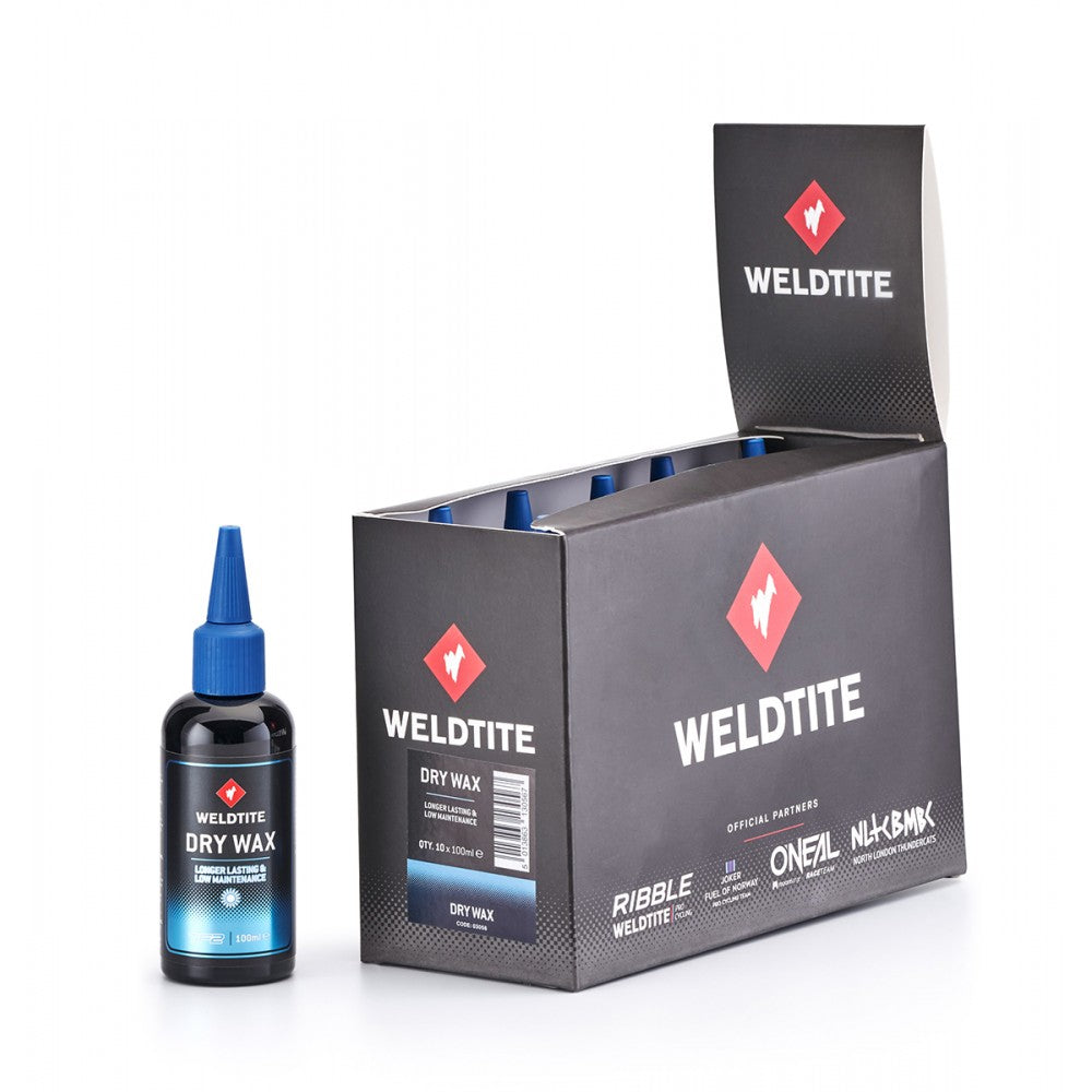LUBRICANTE DE CADENA SECO DRY WAX WELDTITE 100 ML