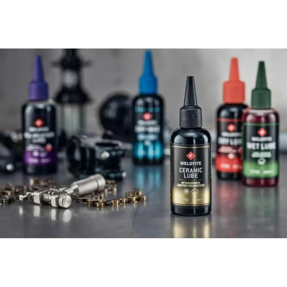 Pack Lubricantes De Cadena Bicicletas Weldtite 100ml Mix