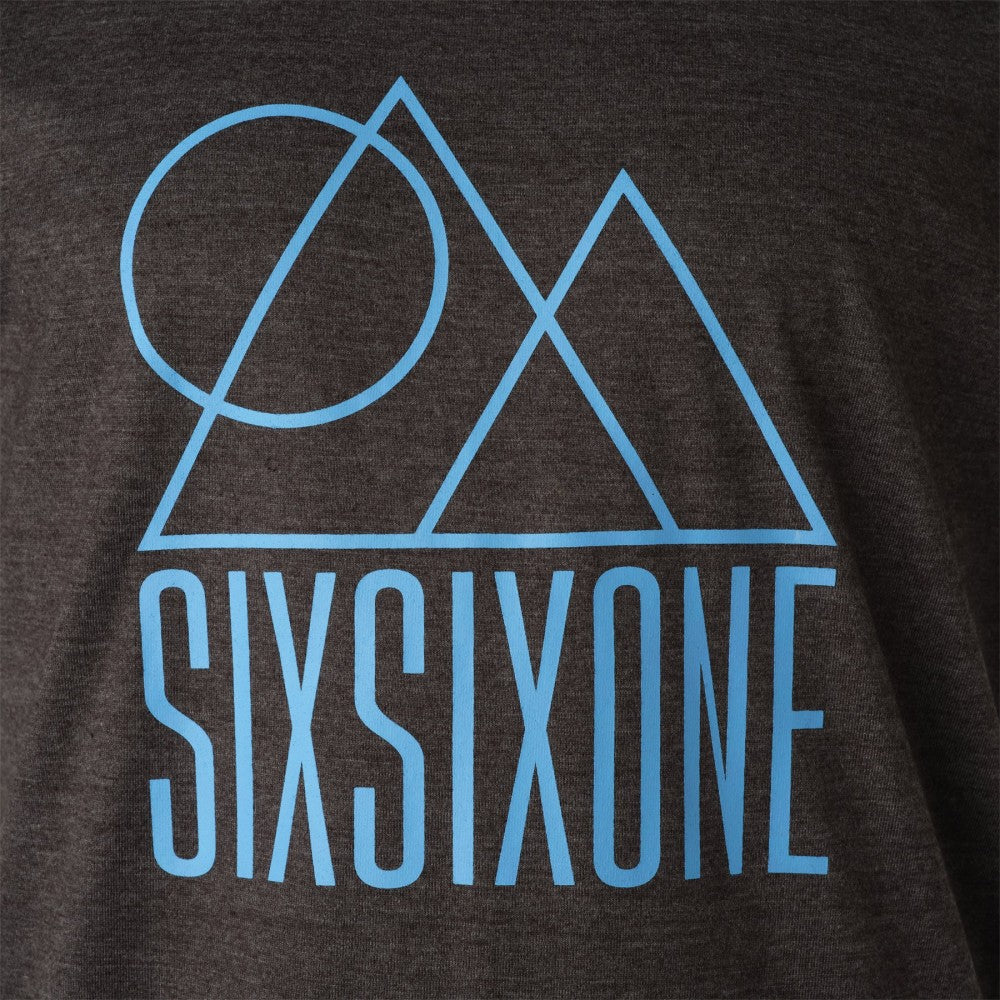 POLERA SIXSIXONE MTN TEE CHARCOAL GRAY