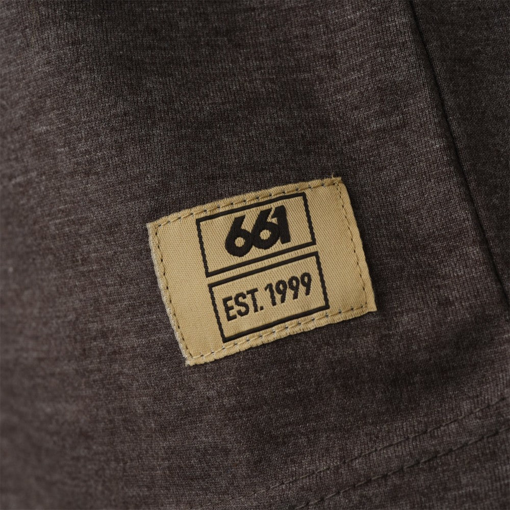 POLERA SIXSIXONE MTN TEE CHARCOAL GRAY