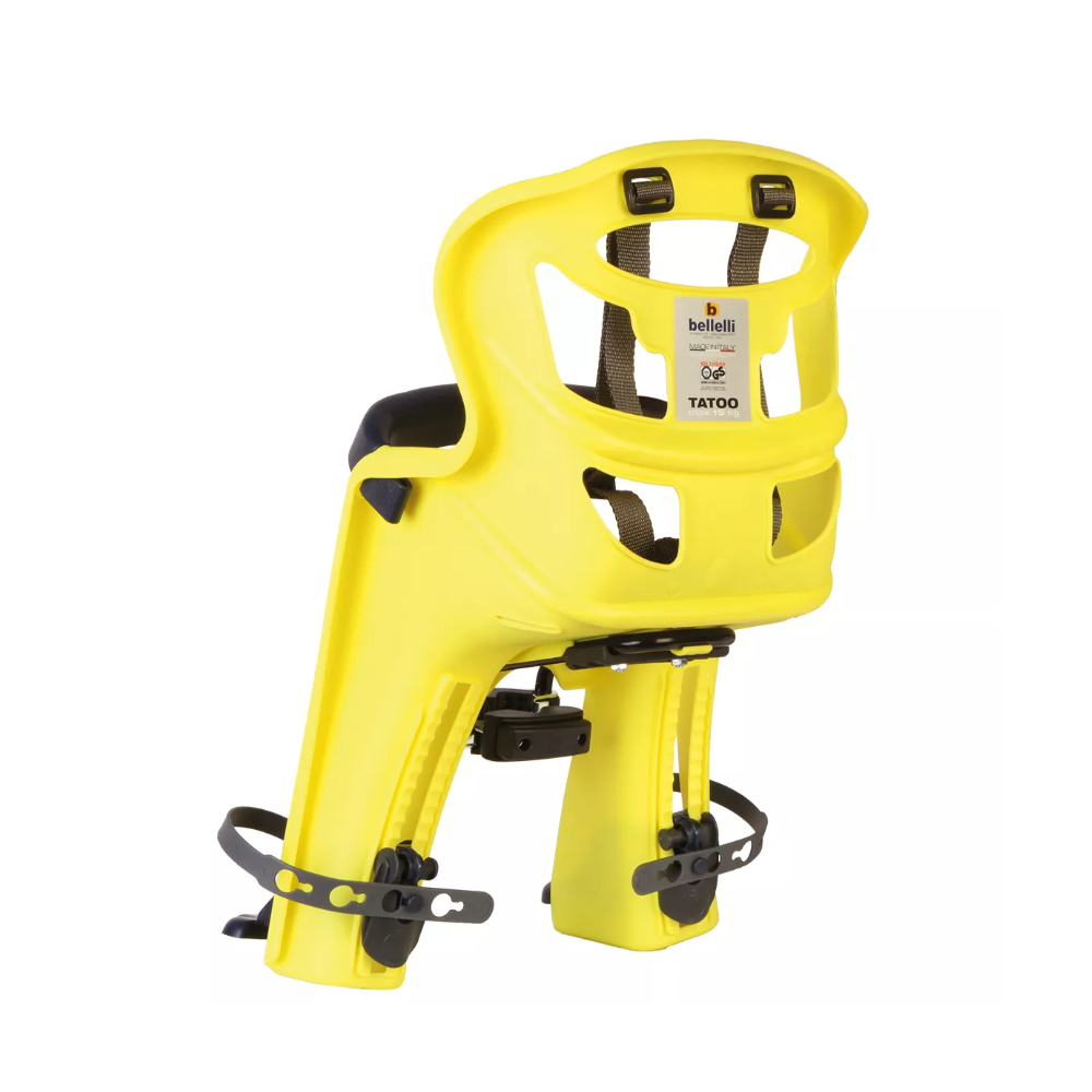 SILLA BELLELLI DELANTERA HANDLEFIX TATOO PLUS 15KG AMARILLO