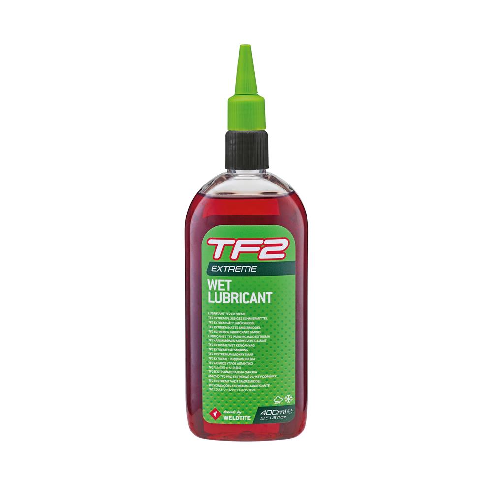 LUBRICANTE DE CADENA EXTRA HUMEDO TF2 PLUS WELDTITE 400 ML