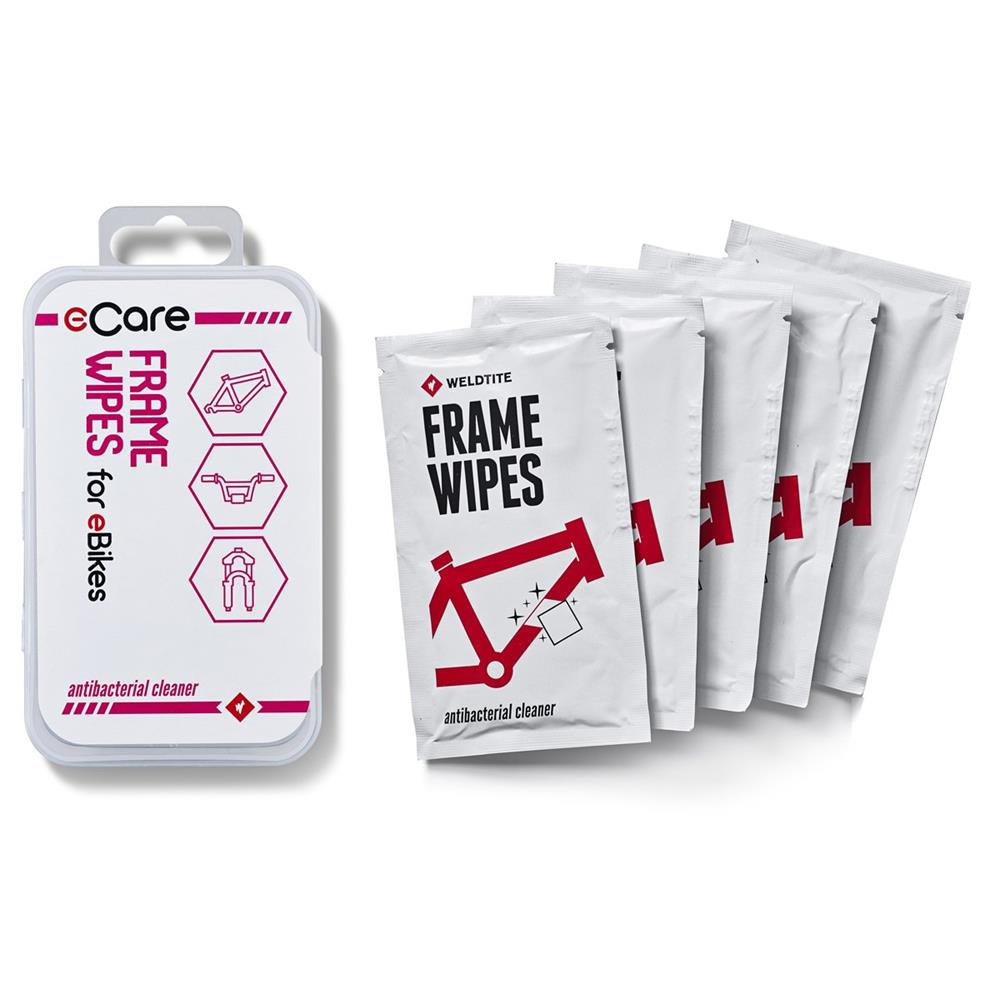 TOALLAS ANTIBACTERIAL PARA MARCO E-BIKES E-CARE WELDTITE