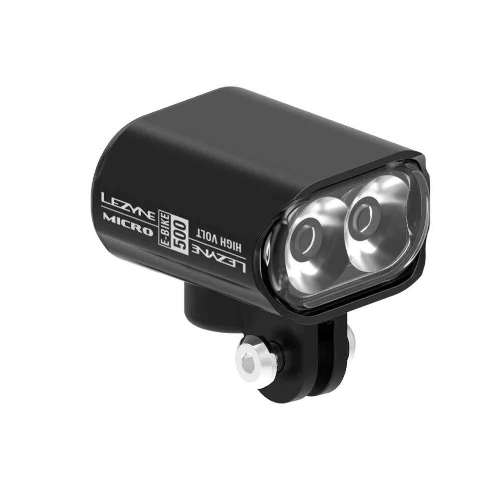 LUZ LEZYNE E-BIKE MICRO DRIVE 500 HIGH VOLT BLACK