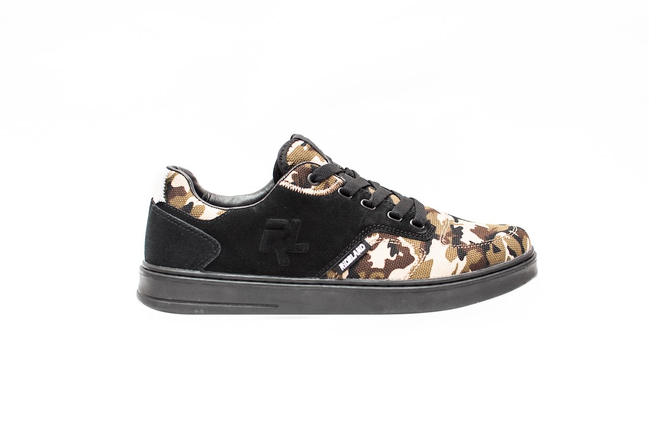 Zapatilla Rideland Plataforma Black/Camo