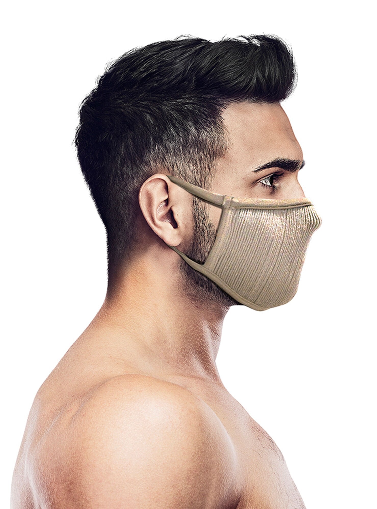 MASCARA NAROO DEPORTIVA CON FILTRO LAVABLE FU+ - BEIGE  N